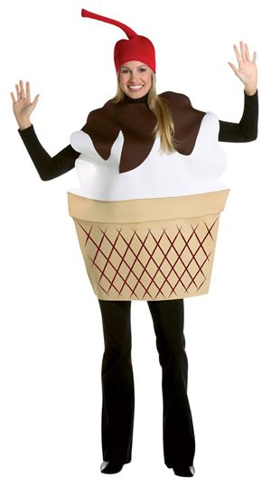 Rasta Imposta 21242 Ice Cream Sundae Adult Size L-XL