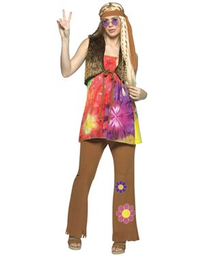 Rasta Imposta 7669 Hippie Girl Adult Costume
