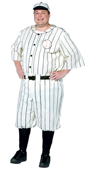 Rasta Imposta 31704 Old Tyme Baseball Player Plus Adult Costume Size Plus