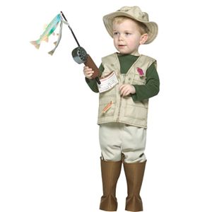 Rasta Imposta 32454 Future Fisherman Toddler Costume Size 3-4T