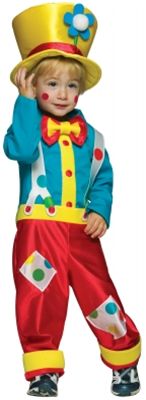 Rasta Imposta 181070 Clown Boy Toddler Costume