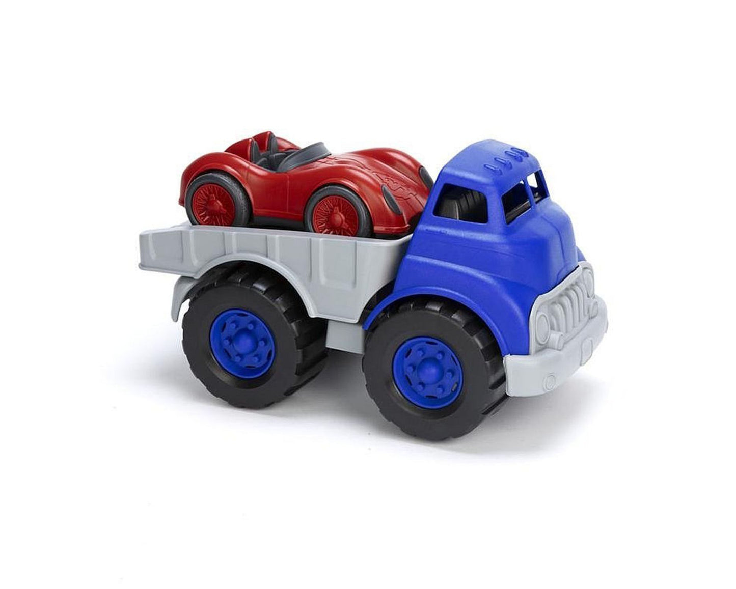 Flatbed w/ Red Race Car
