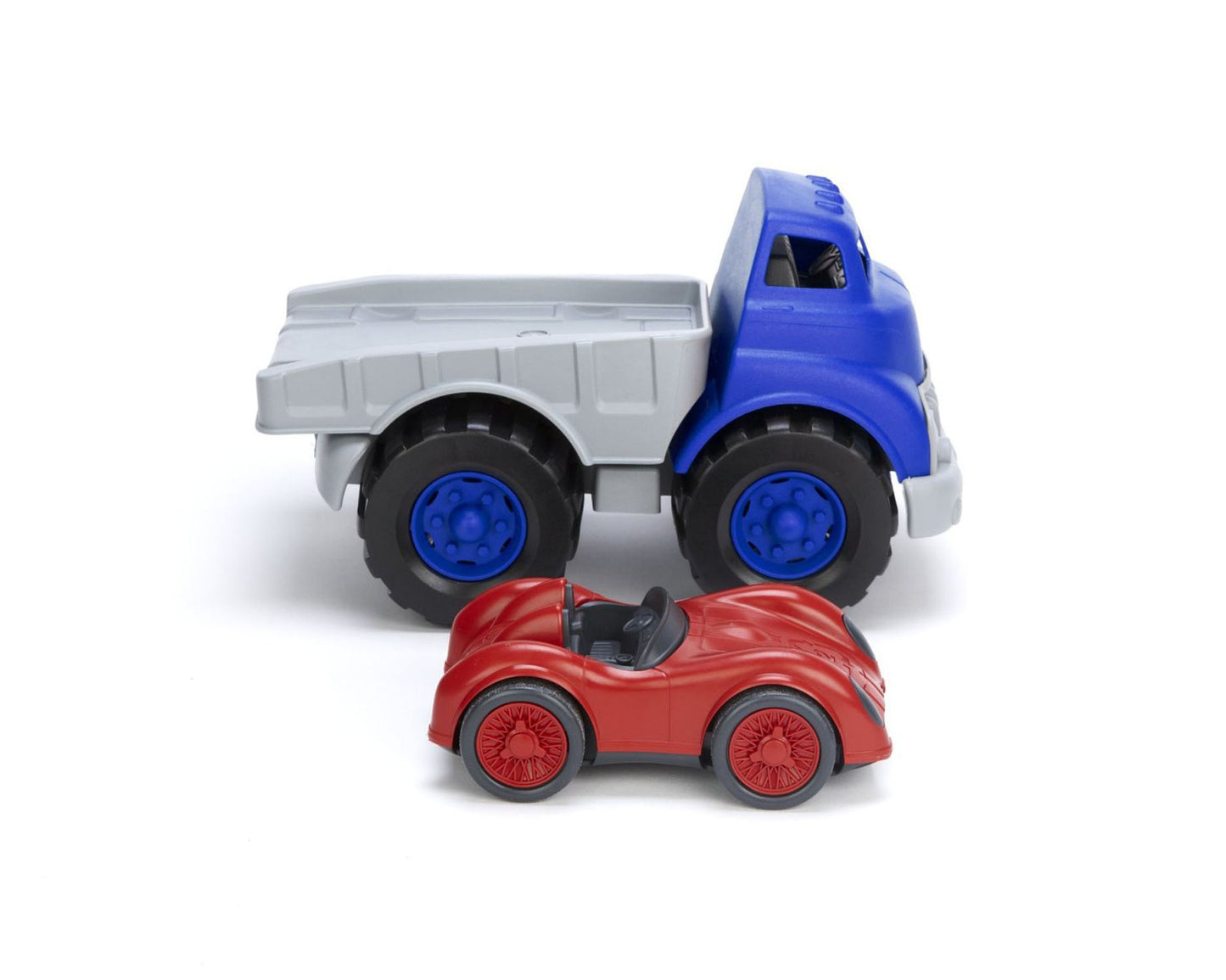 Flatbed w/ Red Race Car