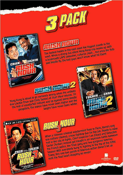 Rush Hour 1-3 [Special Edition] [4 Discs]