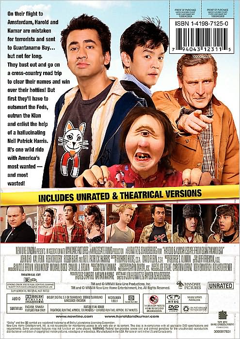 Harold and Kumar Escape from Guantanamo Bay [Unrated/Rated]