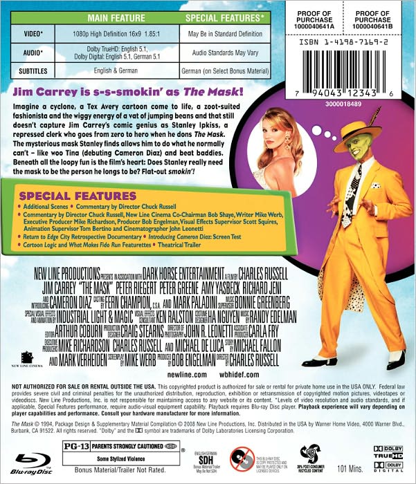 The Mask [Platinum Series] [WS] [Blu-ray]