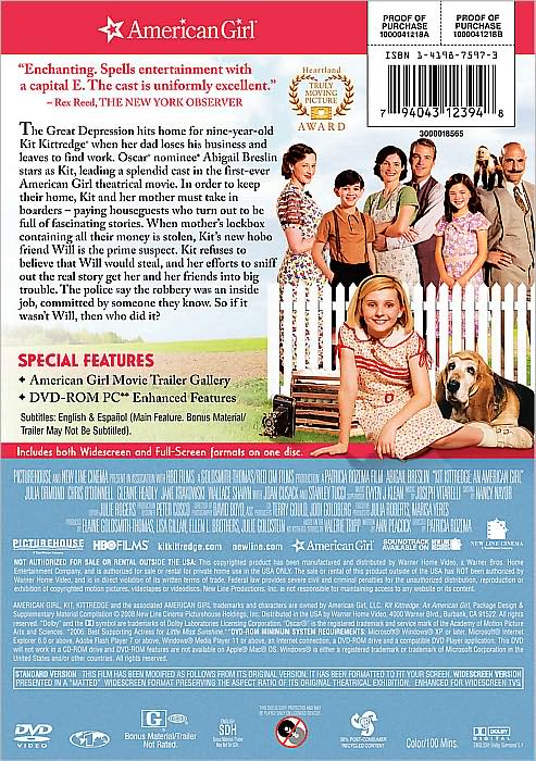 Kit Kittredge: An American Girl