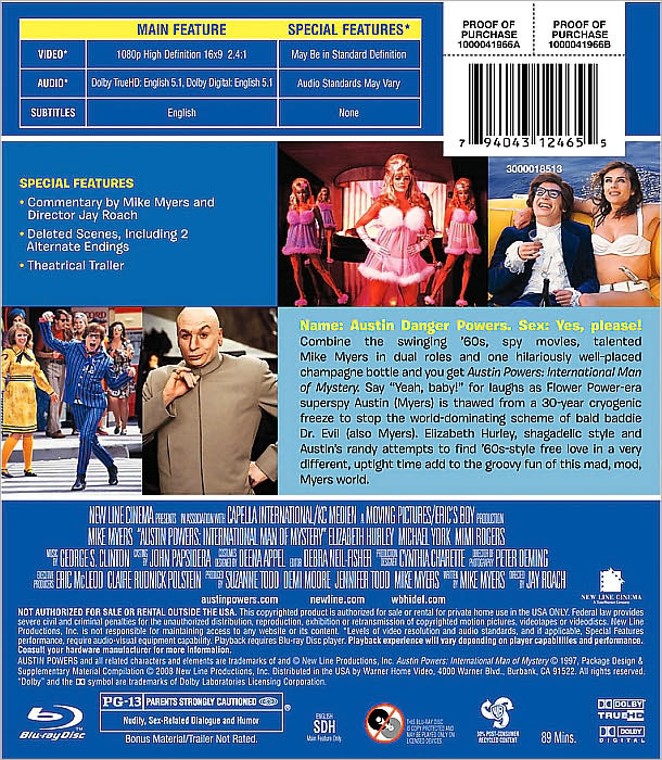 Austin Powers Collection [Blu-ray]