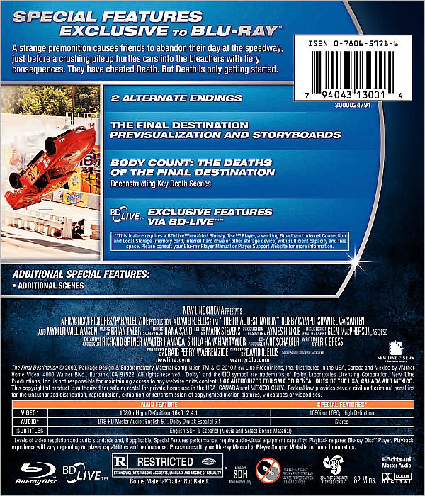 The Final Destination [Blu-ray]