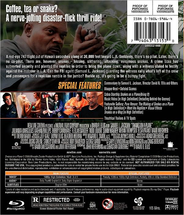 Snakes on a Plane [WS] [Blu-ray]
