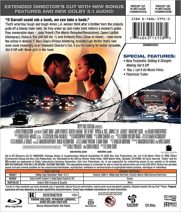 Set It Off [Deluxe Edition] [Director's Cut] [Blu-ray]