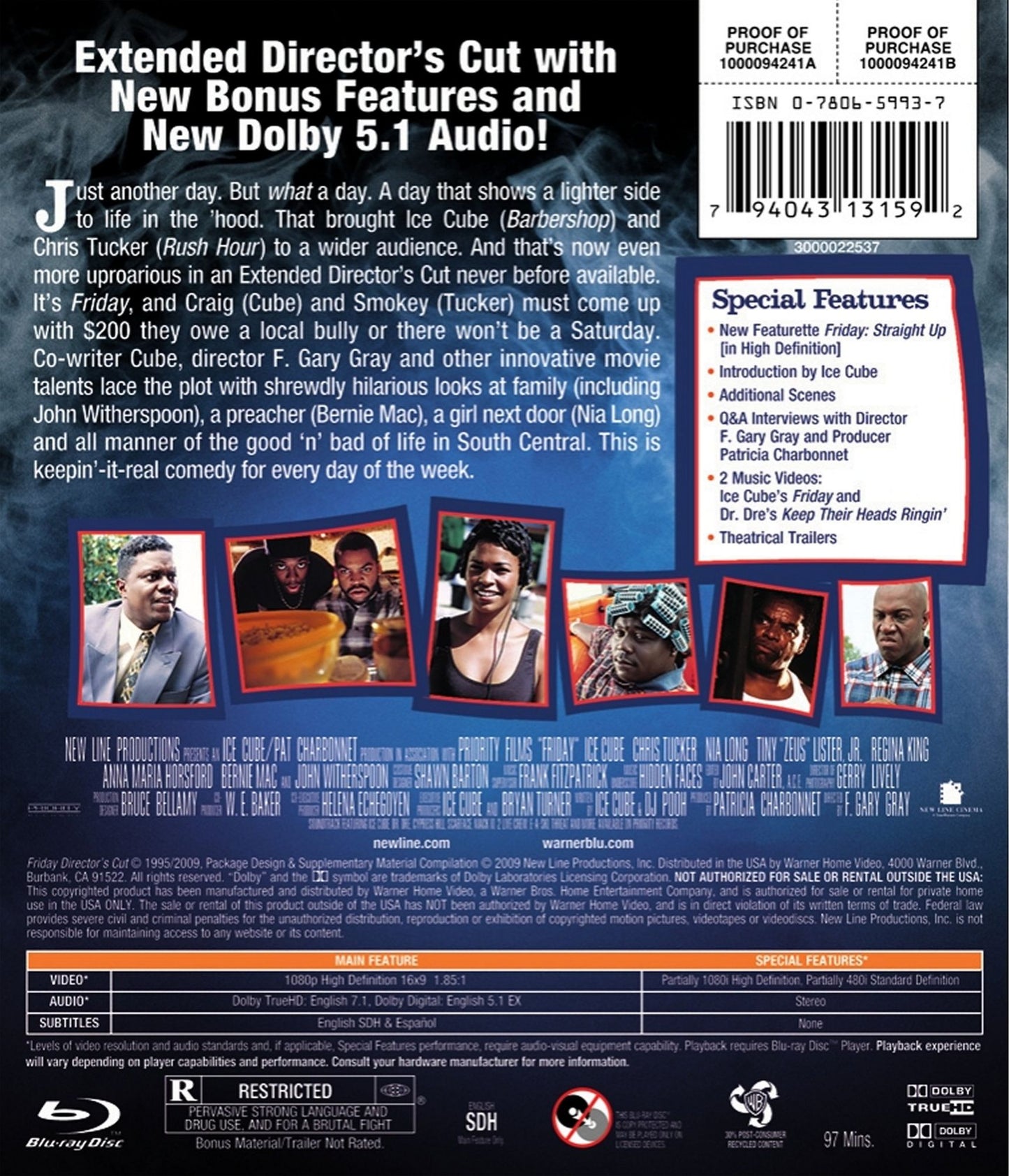 Friday [Deluxe Edition] [Director's Cut] [Blu-ray]