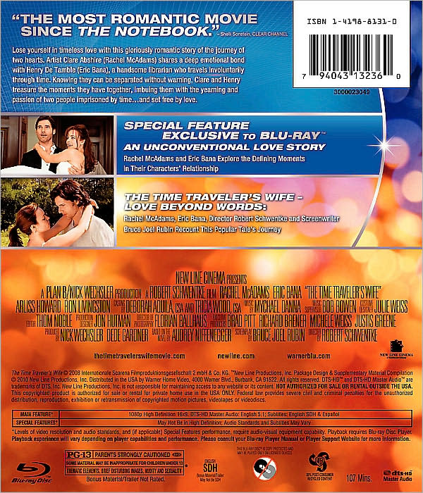 The Time Traveler's Wife [Blu-ray]