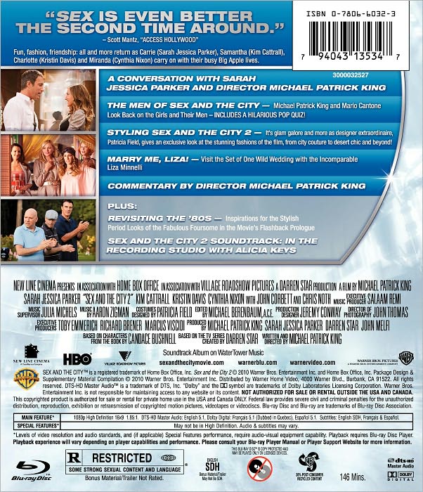 Sex and the City 2 [Blu-ray/DVD]