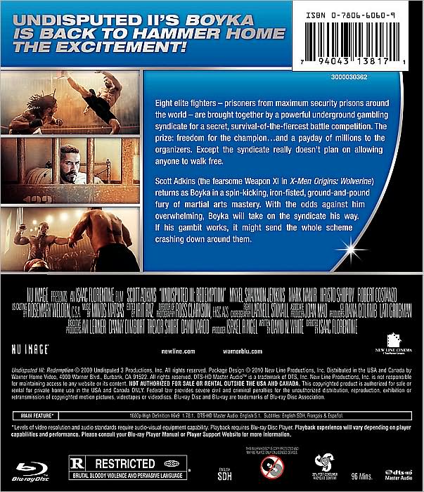 Undisputed III: Redemption [2 Discs] [Blu-ray/DVD]