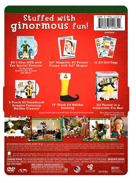 Elf [Ultimate Collector's Edition] [3 Discs] [2 DVDs/CD] [Holiday Gift Tin]