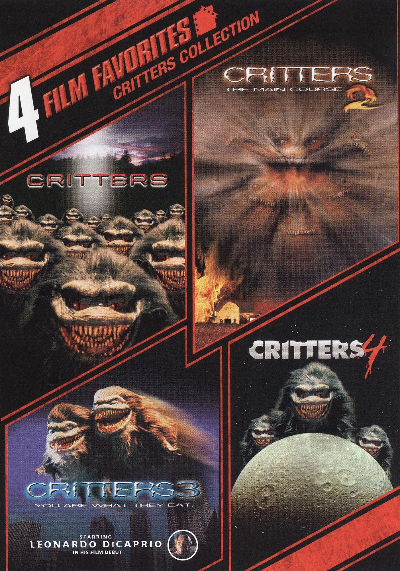 Critters Collection: 4 Film Favorites [2 Discs]