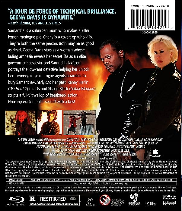 The Long Kiss Goodnight [Blu-ray]