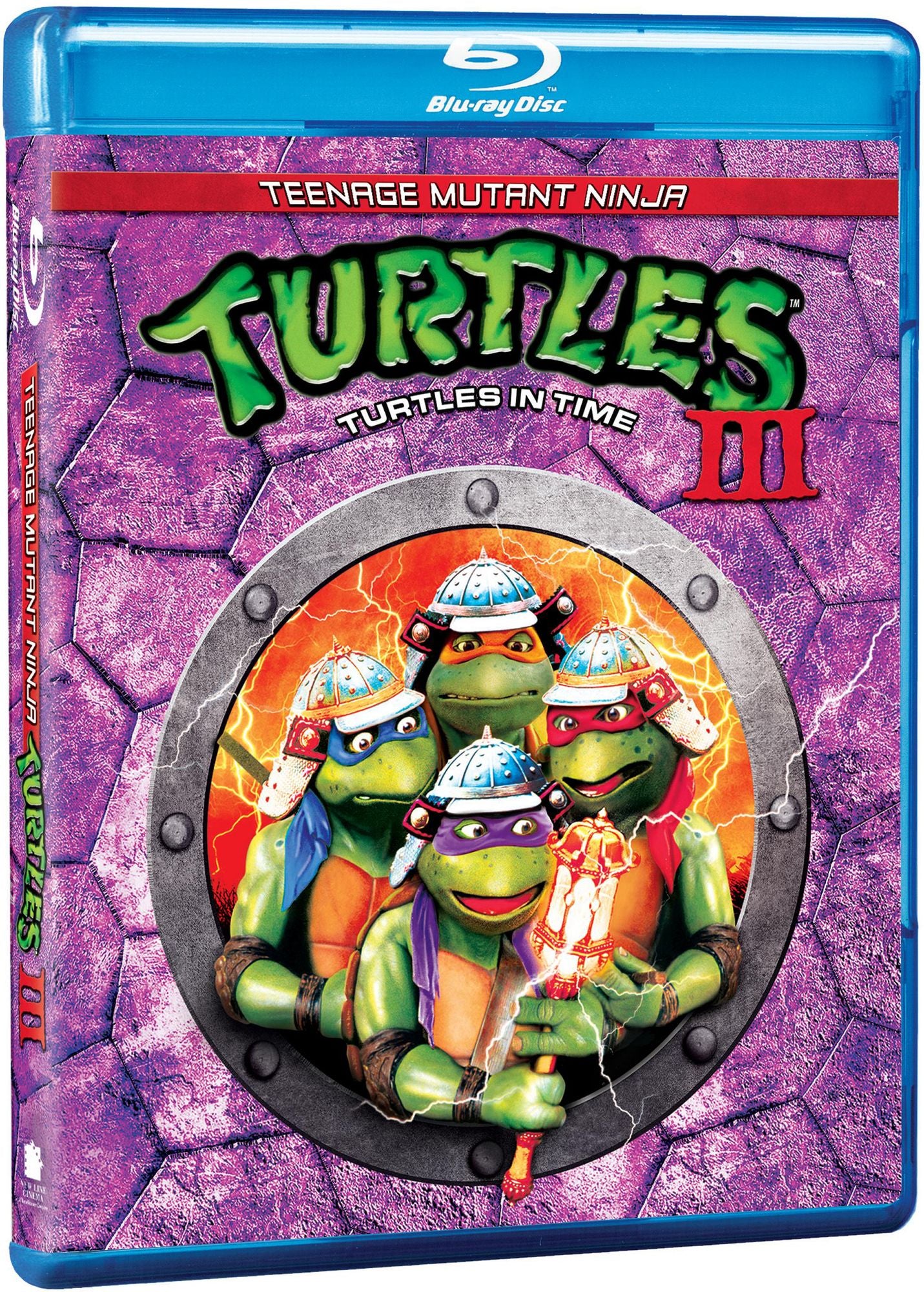 Teenage Mutant Ninja Turtles III: Turtles in Time [Blu-ray]