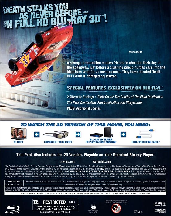 The Final Destination [2 Discs] [3D] [Blu-ray]