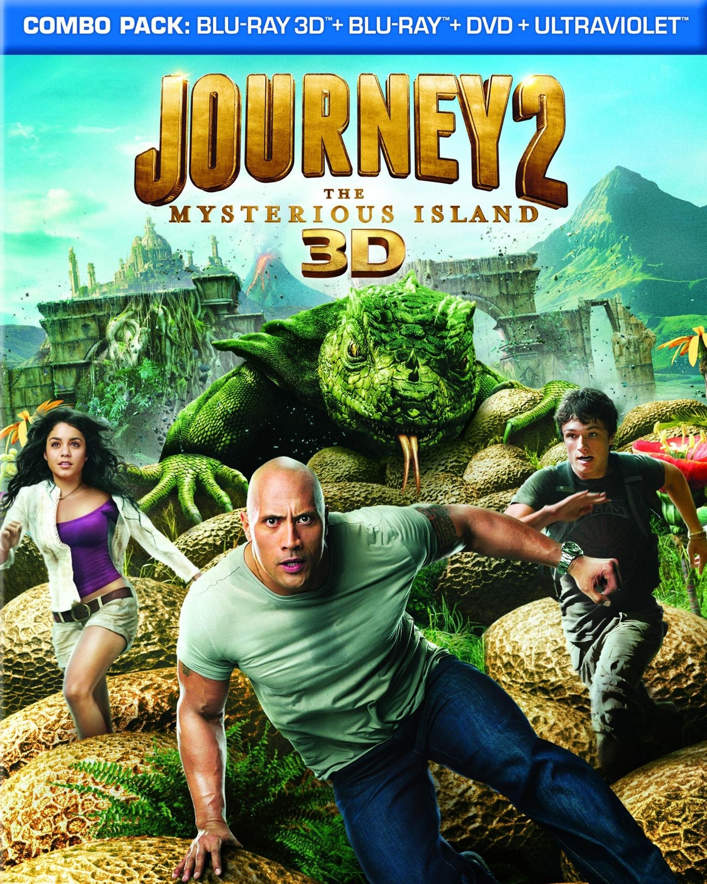 Journey 2: The Mysterious Island [3D] [Blu-ray] [Includes Digital Copy]