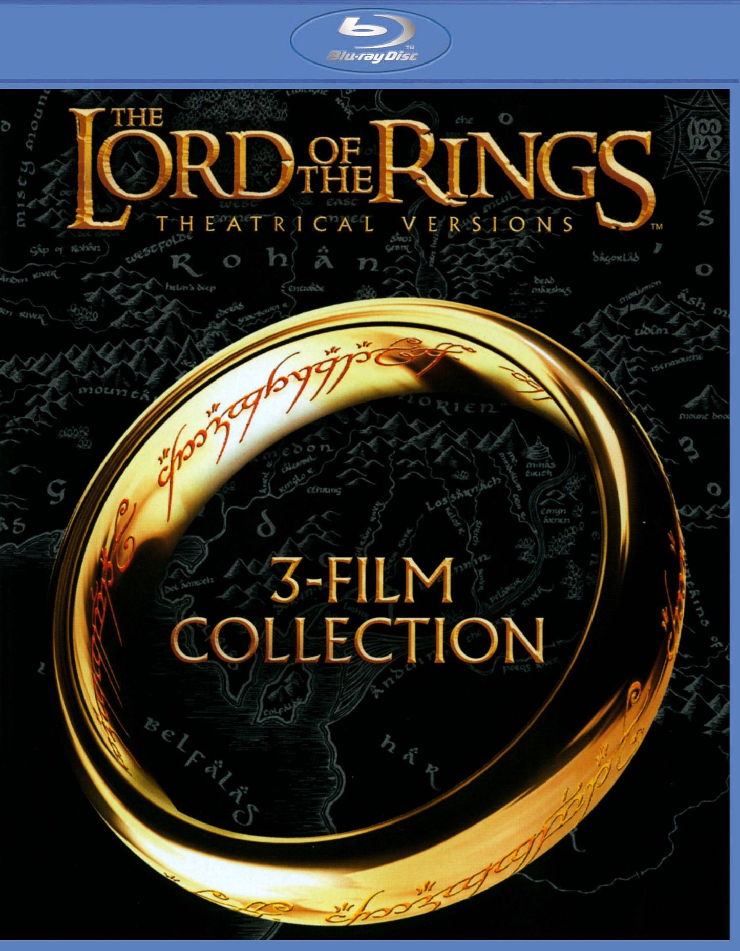 The Lord of the Rings: 3-Film Collection [Theatrical Versions] [Blu-ray]
