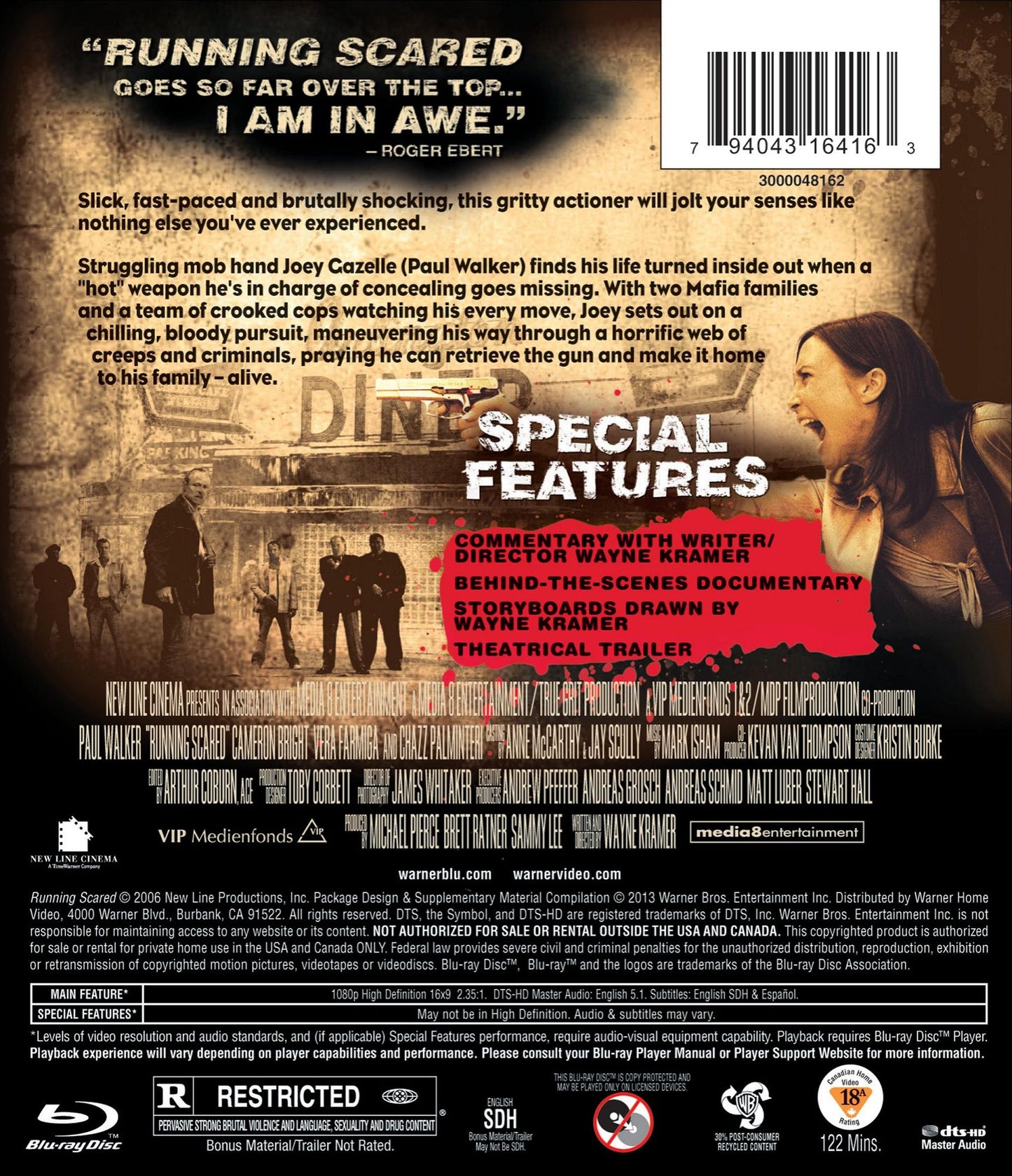 Running Scared [Blu-ray]