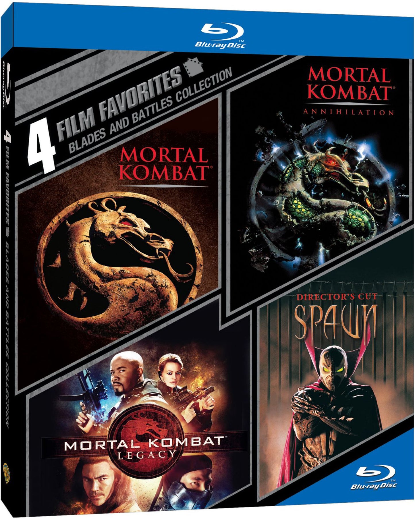 Blades and Battles Collection: 4 Film Favorites [4 Discs] [Blu-ray]