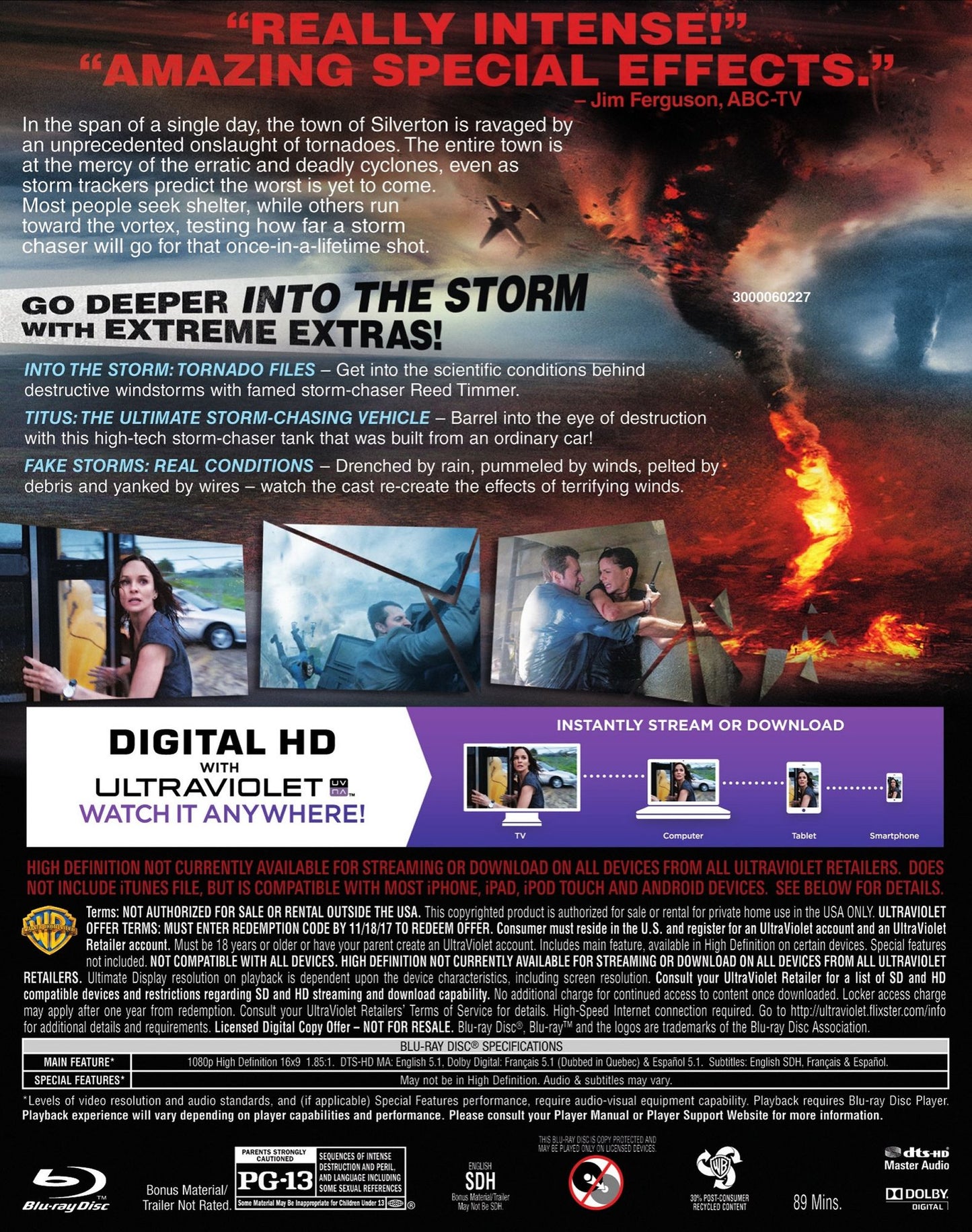 INTO THE STORM (2PC BR W/DVD)