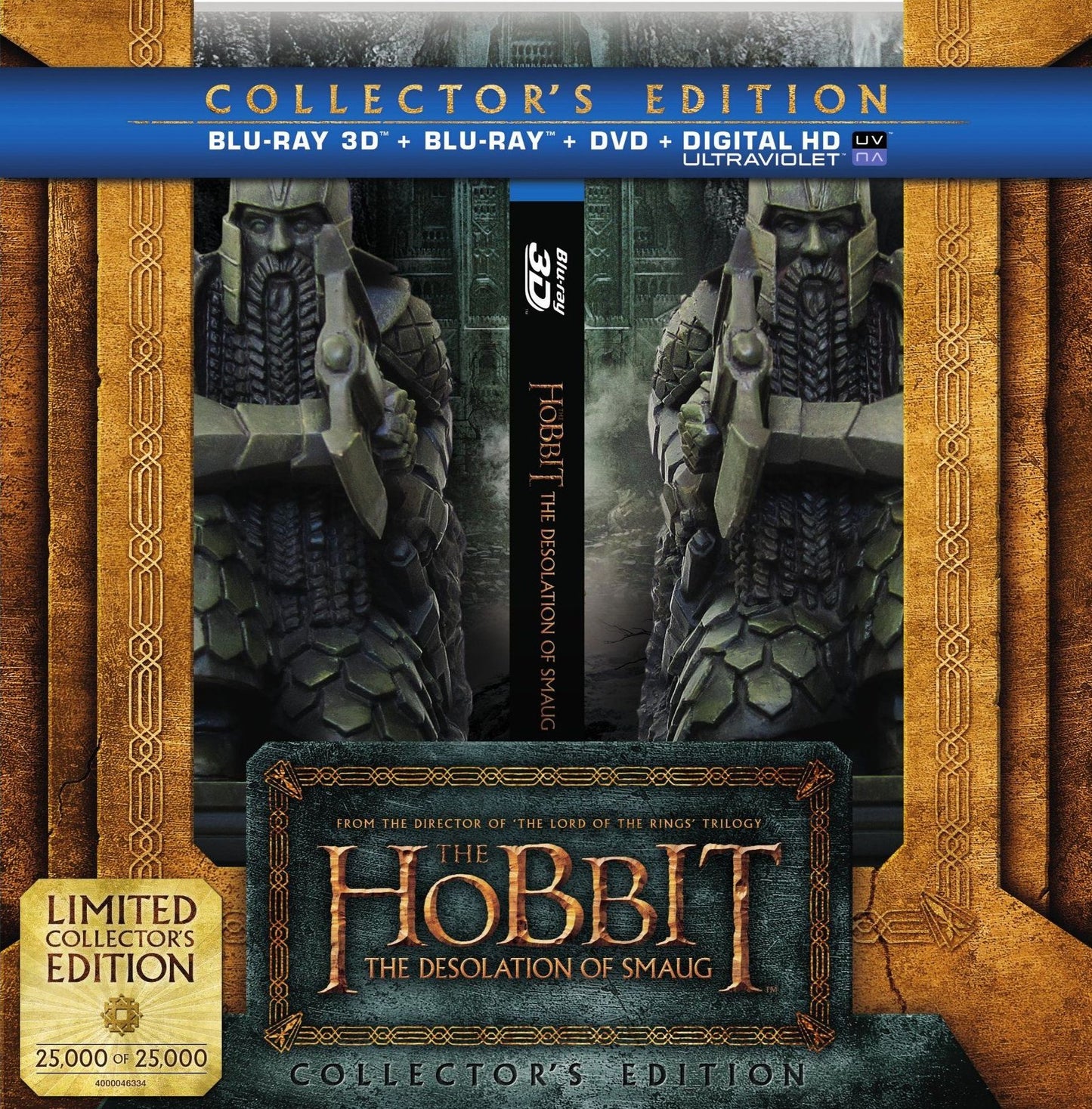 The Hobbit: The Desolation of Smaug [Includes Digital Copy] [UltraViolet] [3D] [Blu-ray]