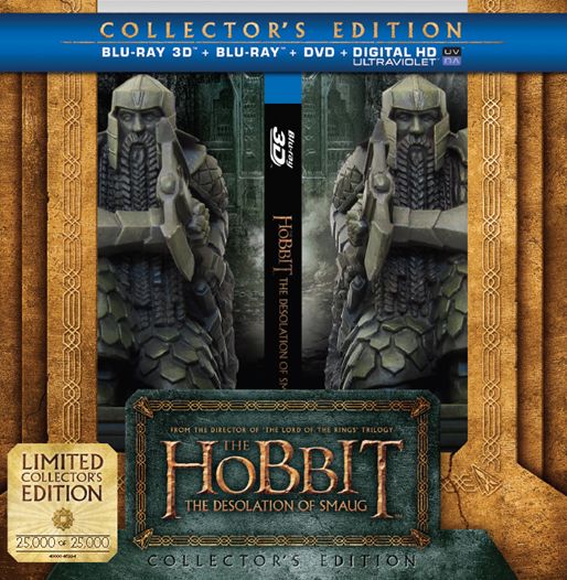 The Hobbit: The Desolation of Smaug [Includes Digital Copy] [UltraViolet] [3D] [Blu-ray]