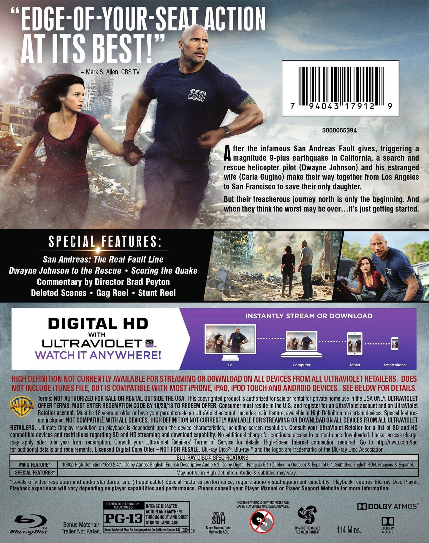 San Andreas [Blu-ray]