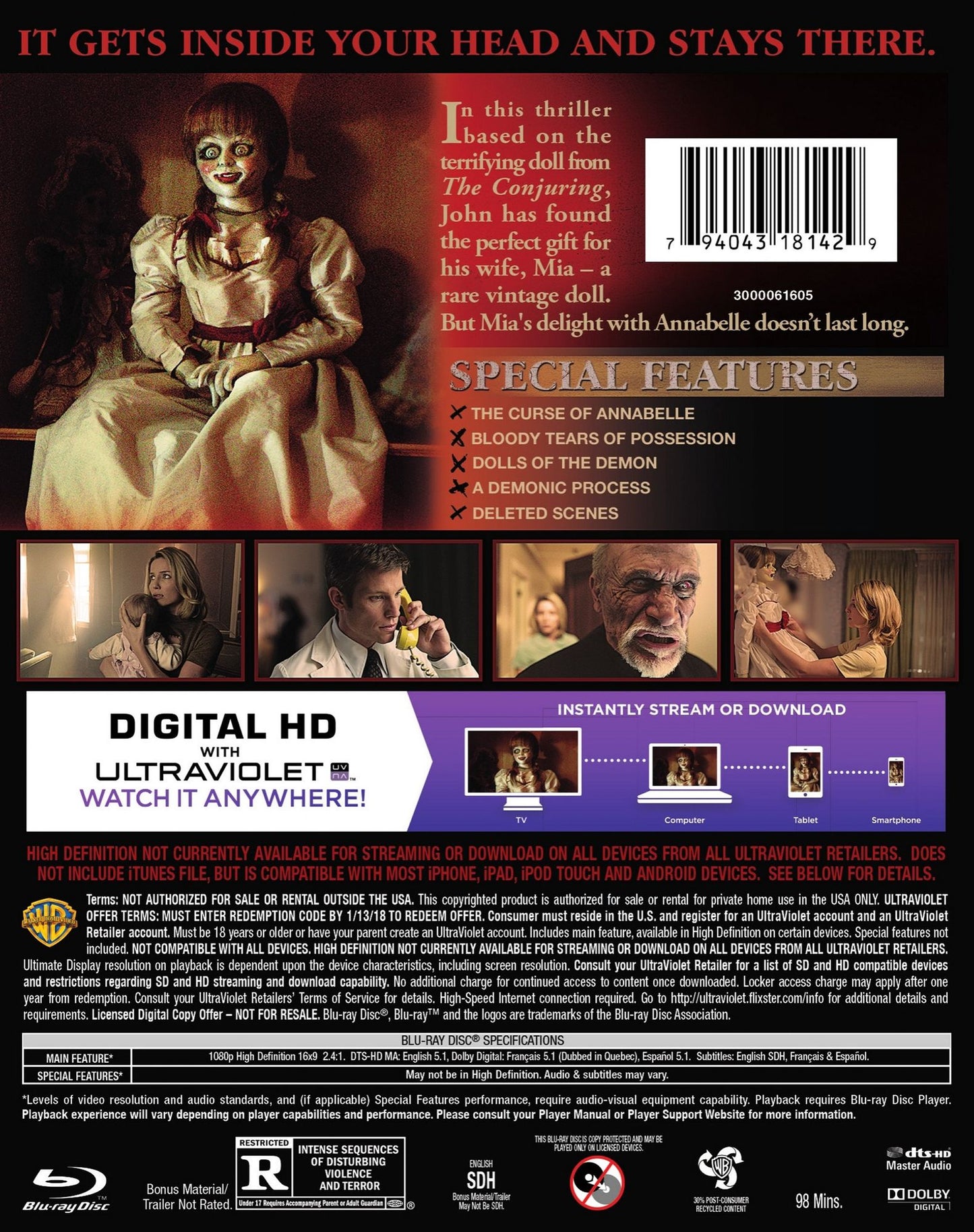 Annabelle [Blu-ray]