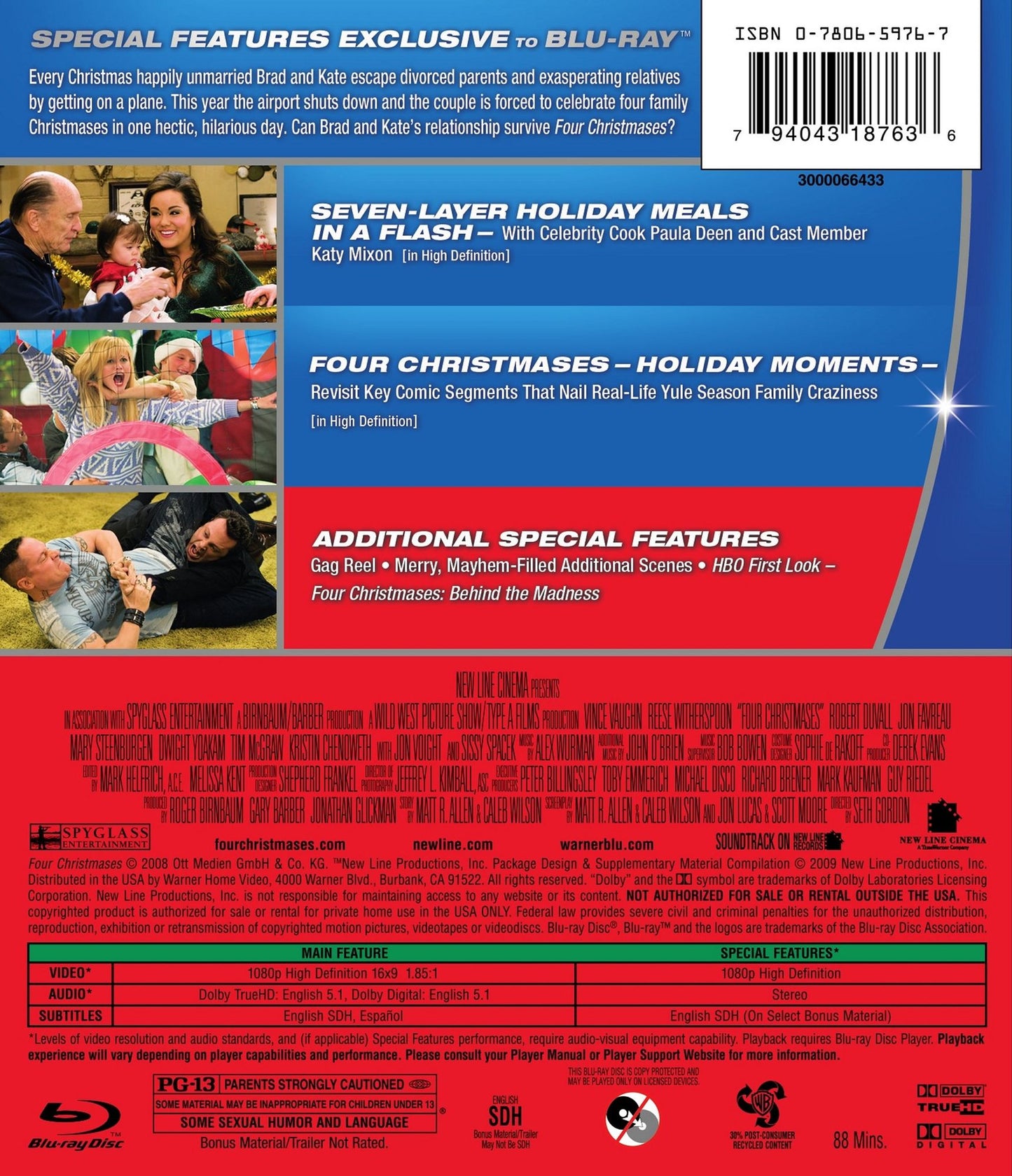 Four Christmases [Blu-ray]