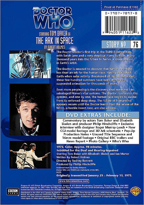 Doctor Who: The Ark in Space, Story No. 76