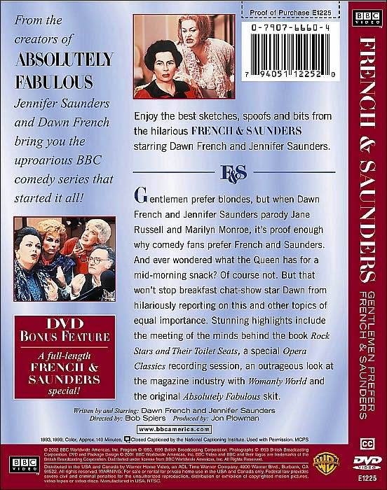 French & Saunders: Gentlemen Prefer French & Saunders