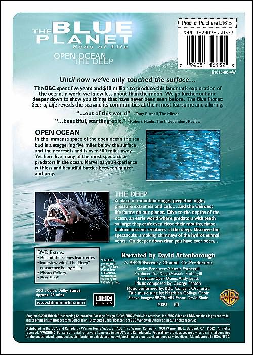 The Blue Planet: Seas of Life - Open Ocean/The Deep