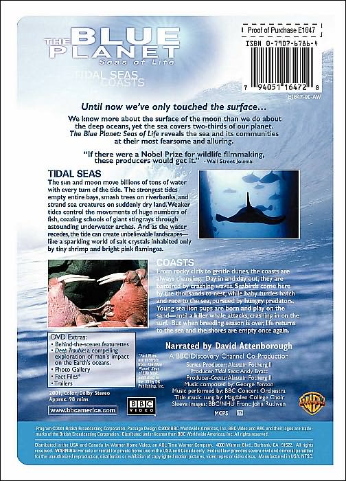 The Blue Planet: Seas of Life - Tidal Seas/Coasts