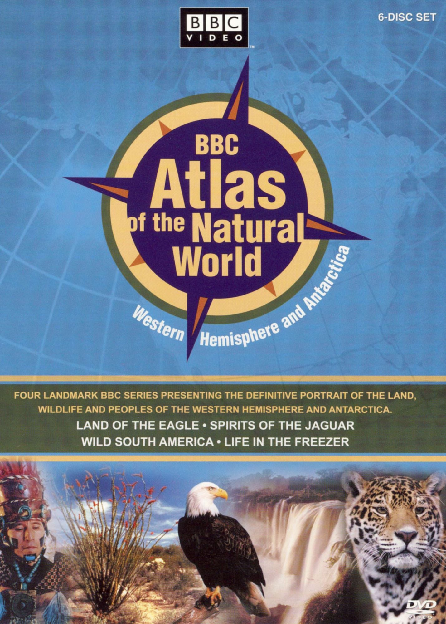 BBC Atlas of the Natural World: Western Hemisphere and Antarctica [6 Discs]