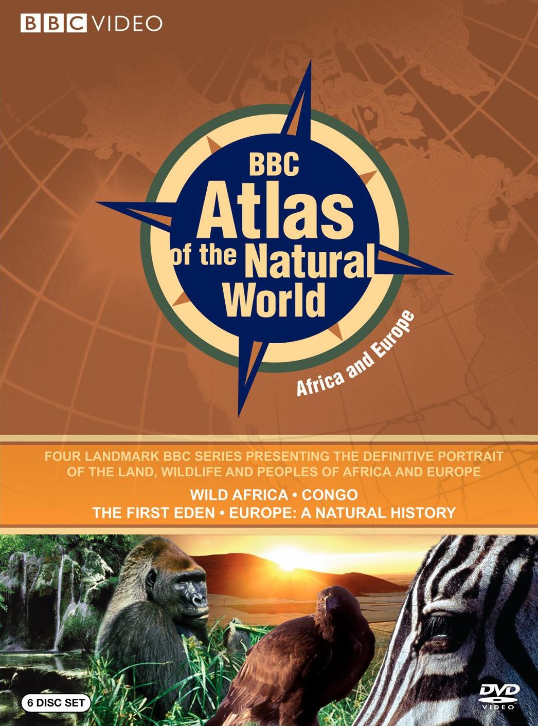BBC Atlas of the Natural World: Africa/Europe [6 Discs]