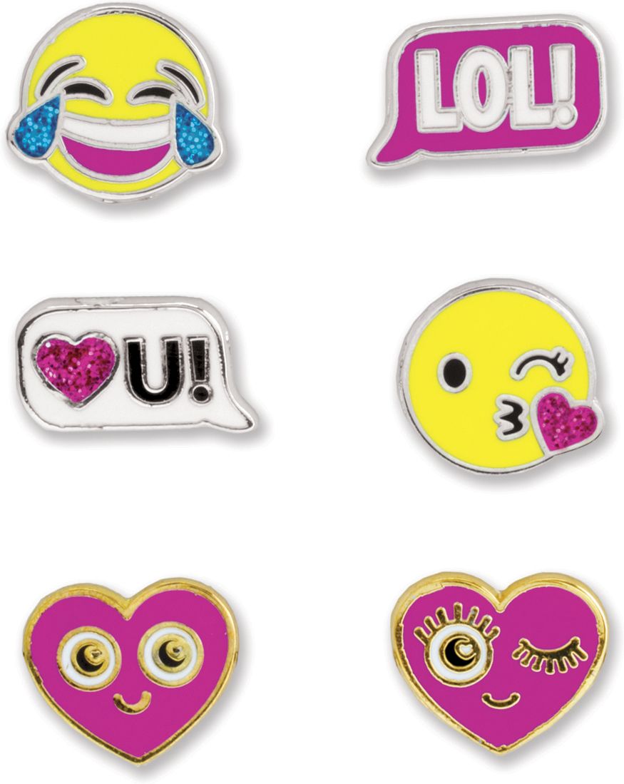 CHARM IT! Emoji Earring Party Set