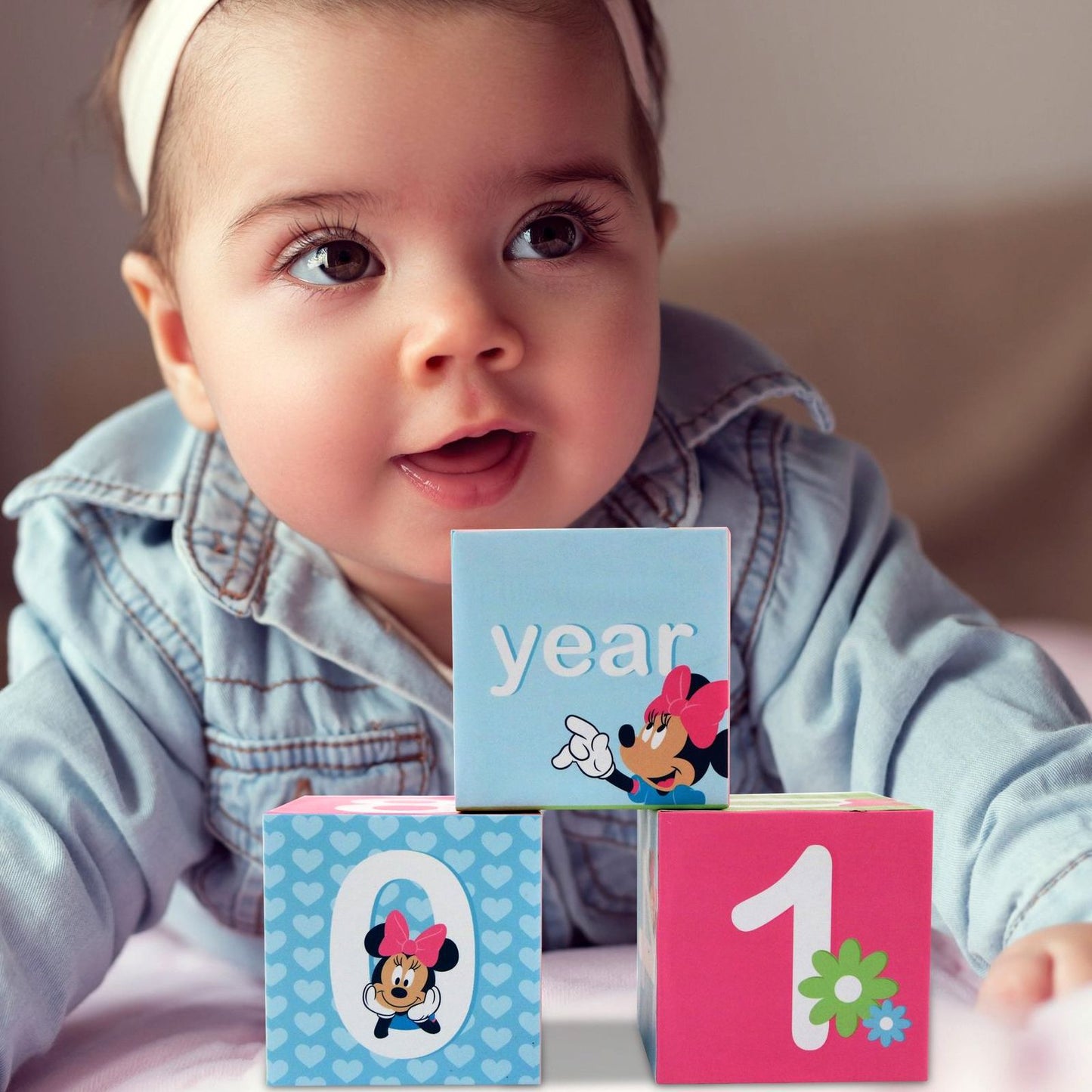 Minnie Mouse Milestone Blocks