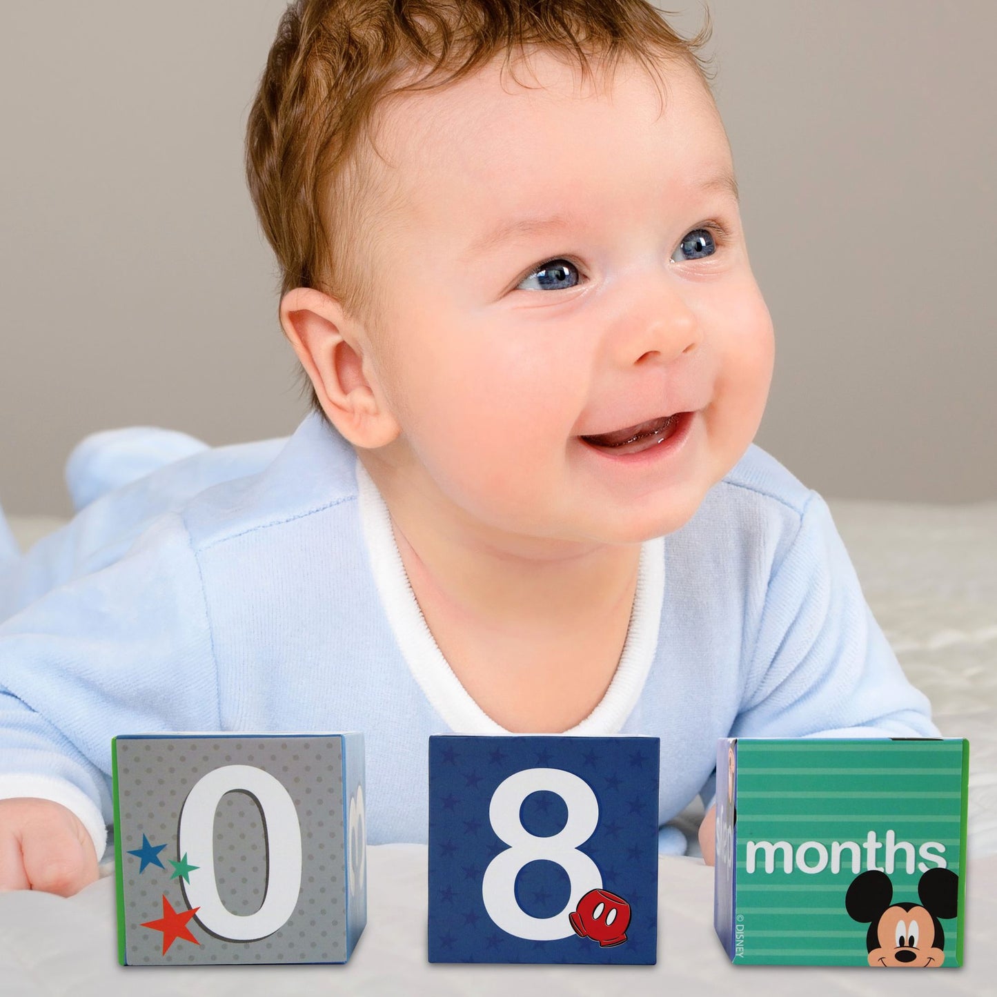 Mickey Mouse Milestone Blocks
