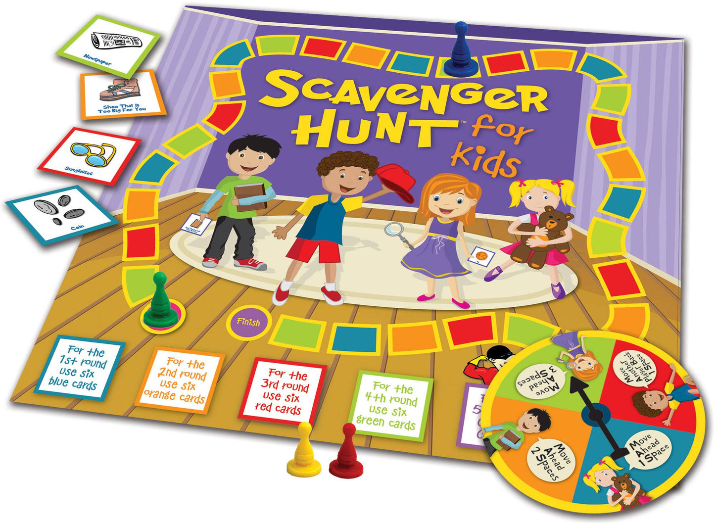 Scavenger Hunt For Kids Board Game