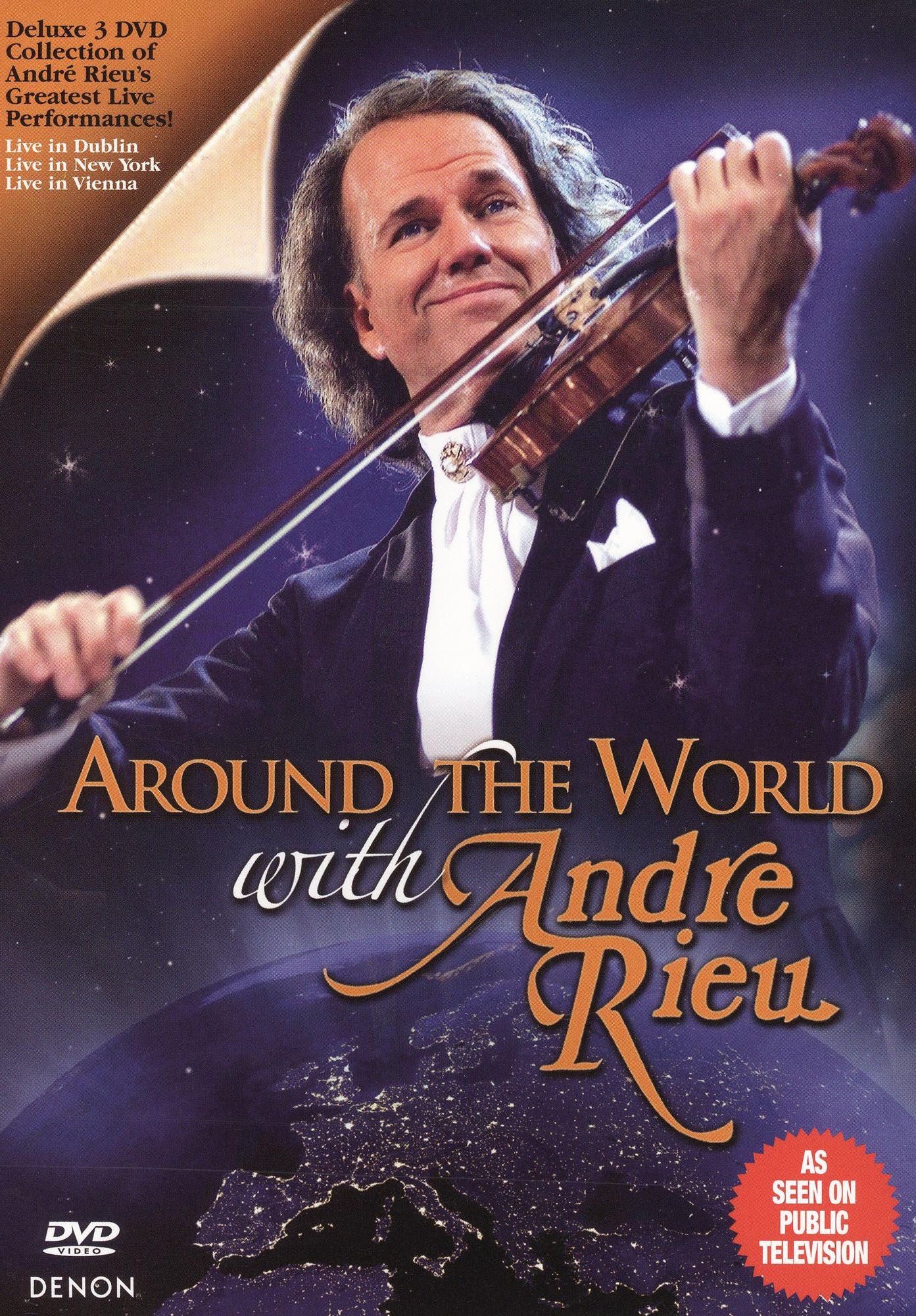 Andre Rieu: Around the World with Andre Rieu [3 Discs]