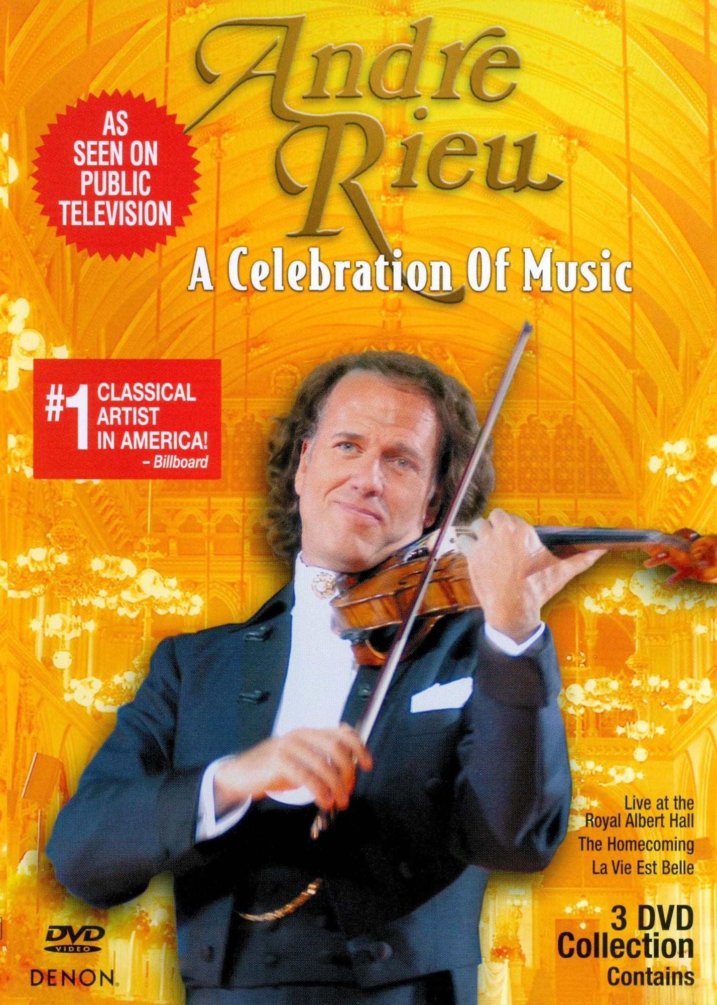 Andre Rieu: A Celebration of Music [3 Discs]