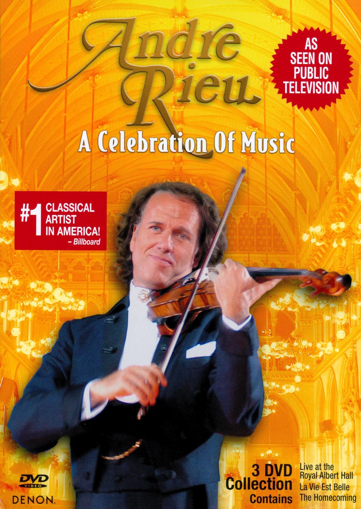 Andre Rieu: A Celebration of Music [3 Discs]