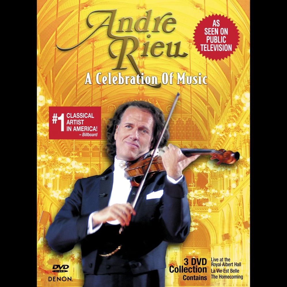 Andre Rieu: A Celebration of Music [3 Discs]