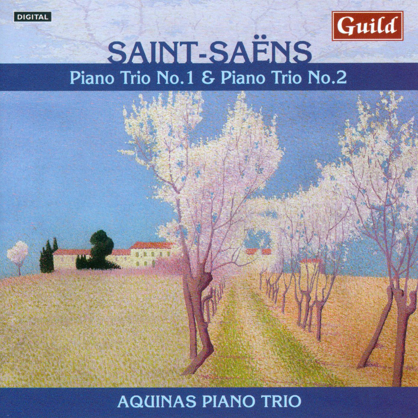 SAINT-SAENS: PIANO TRIOS NO. 1