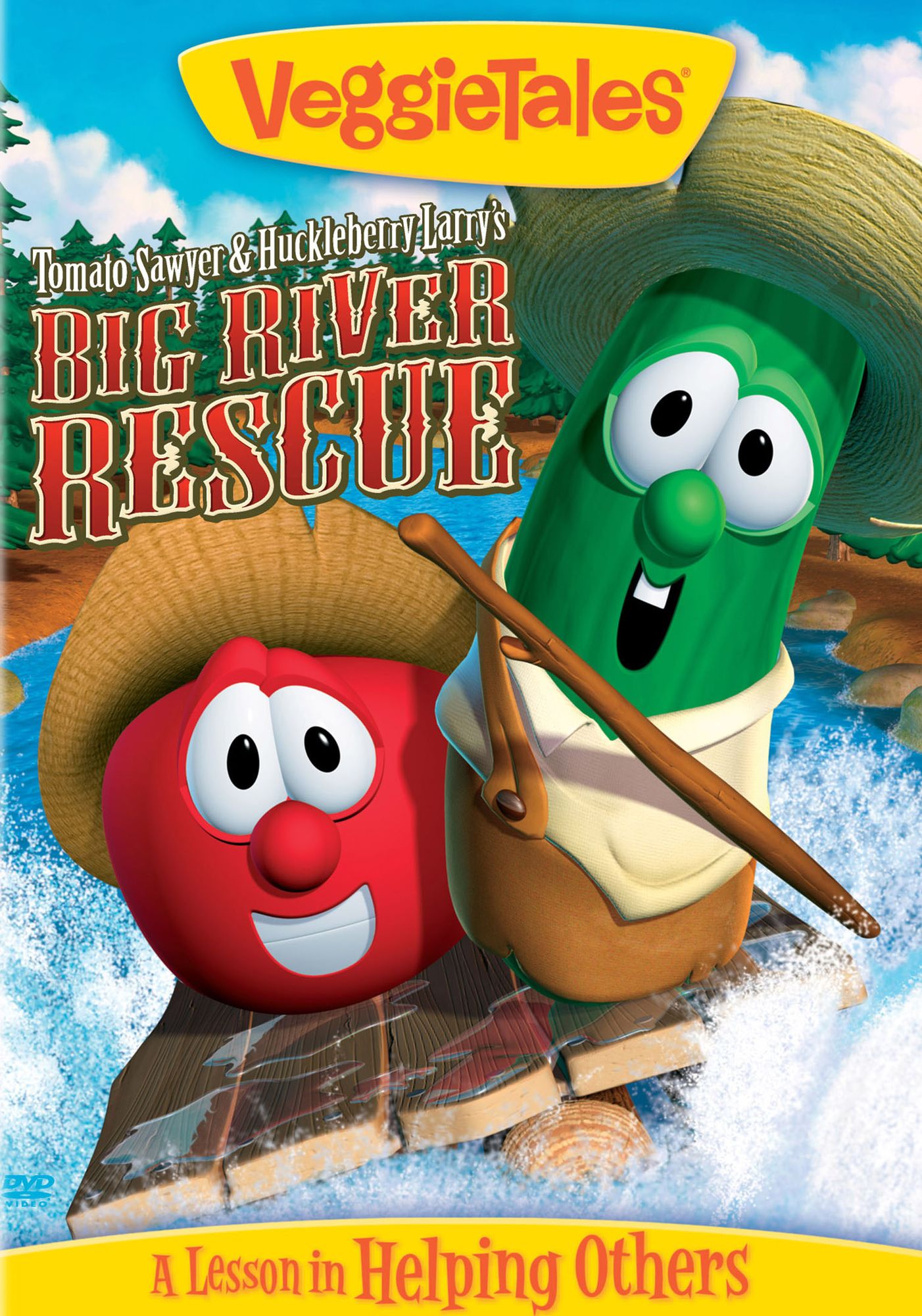 Veggie Tales: Tomato Sawyer and Huckleberry Larry's Big River Rescue